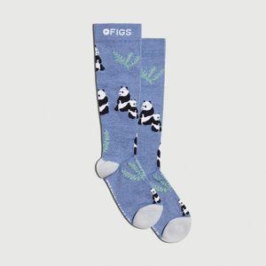 FIGS Save the Animals Panda Compression Socks SMALL